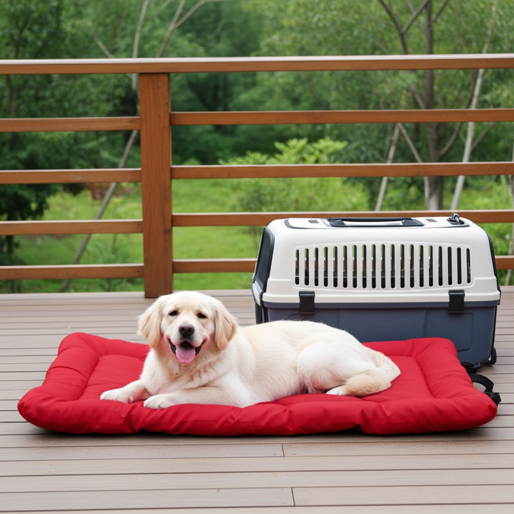 Waterproof Outdoor Mat for Pets – WoofyFur CampPad