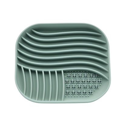 Silicone mat with textured surface on a white background